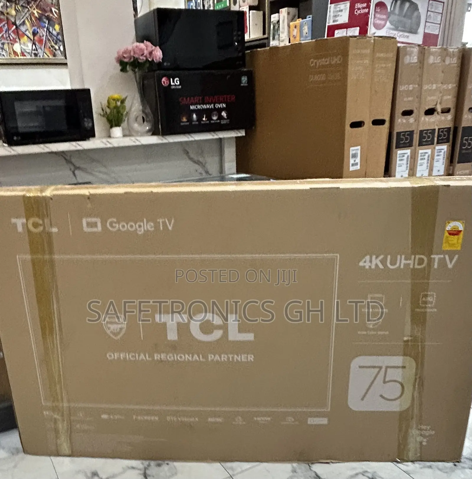 Choose Clear Screen 75 Inch Smart Uhd Ultra TCL 75p755 Tv