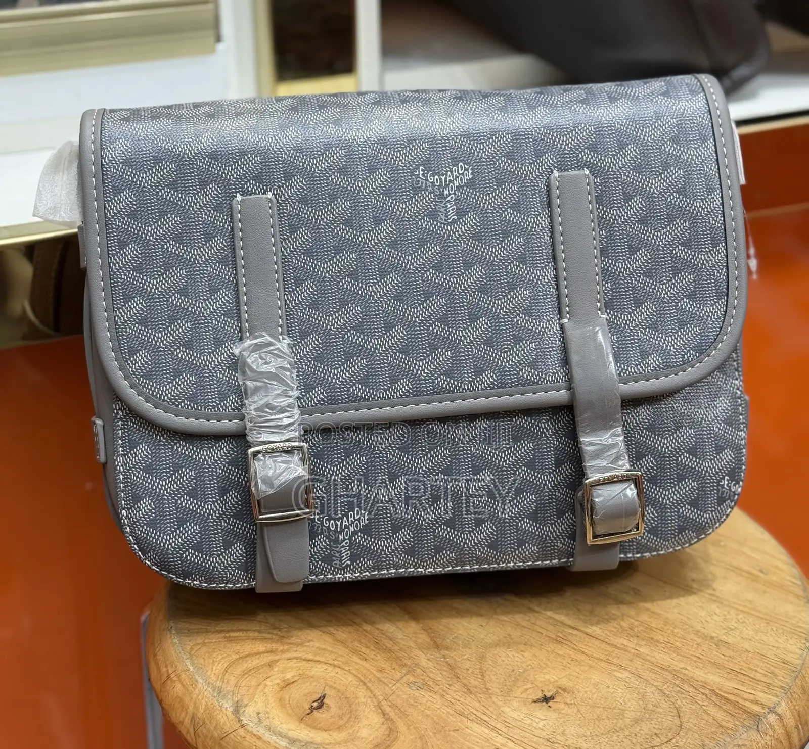 Goyard Original Designer Shoulder/ Side Bags - Gray