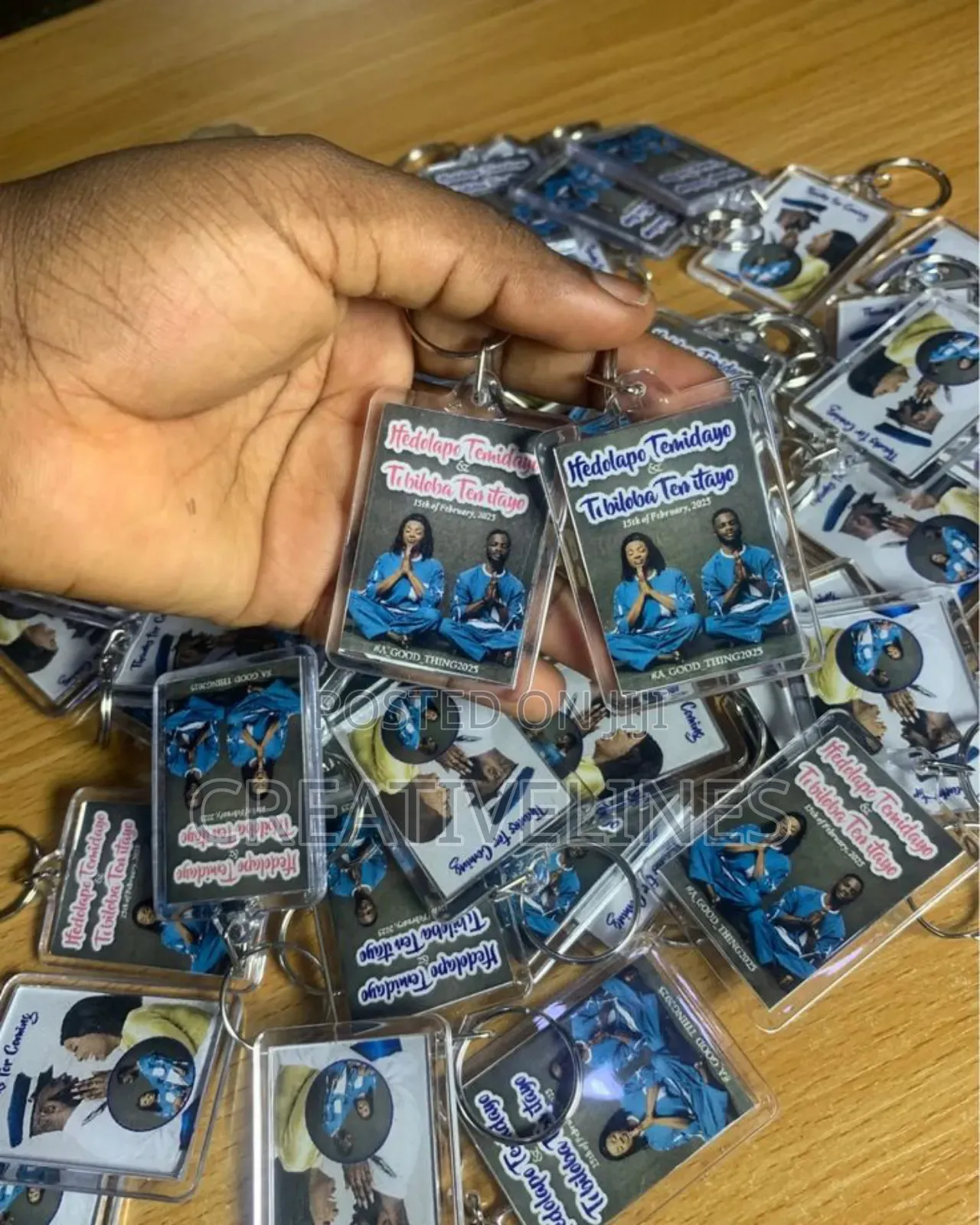 Customised Customisation Keychain