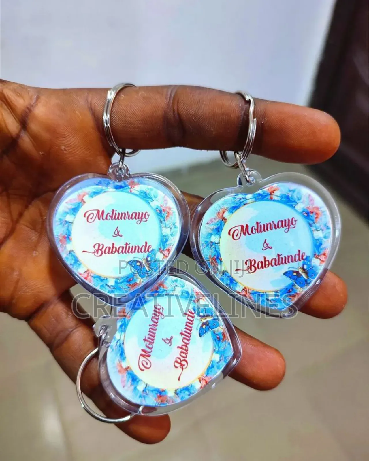 Customised Customisation Keychain