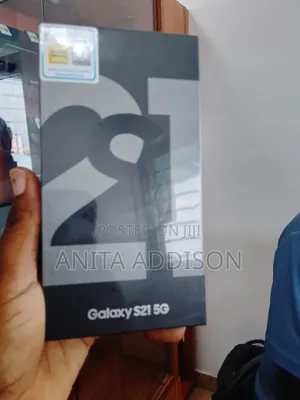 New Samsung Galaxy S21 5G 256 GB Black