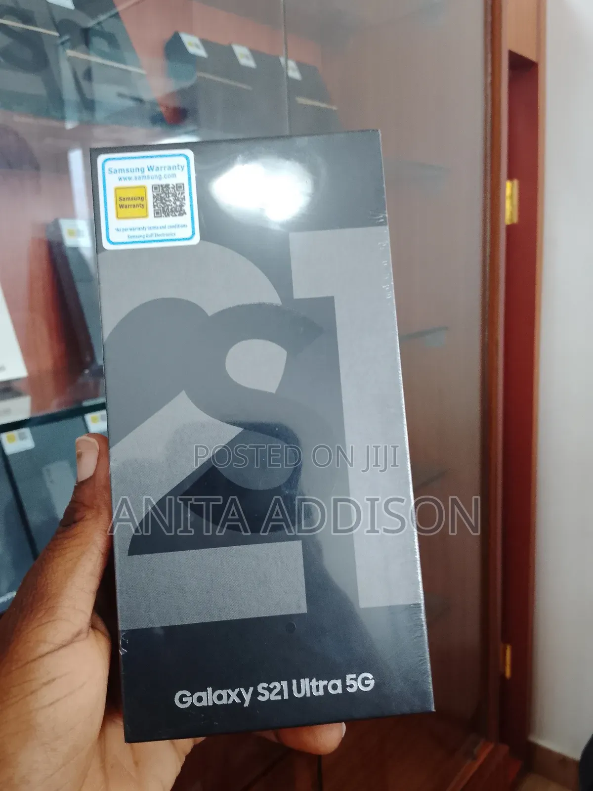 New Samsung Galaxy S21 Ultra 5G 128 GB Black