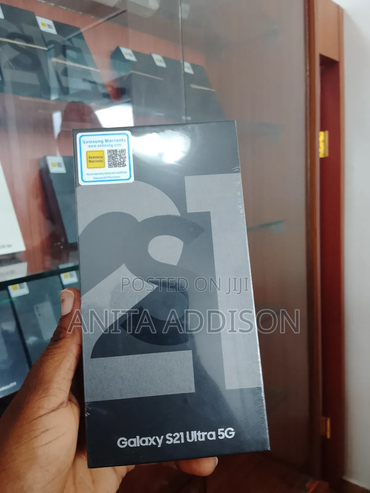 New Samsung Galaxy S21 Ultra 5G 128 GB Black