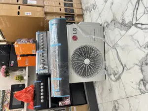Fast Chilling 1.5 Hp Black Lg Inverter S4-Q12jartb Ac
