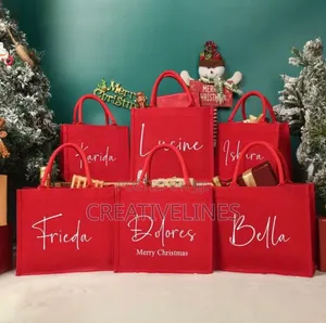Red Christmas Paperbag