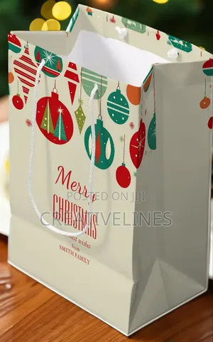 Whittish Christmas Bag.