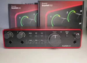 Focusrite Scarlet 2i2 4th Generation