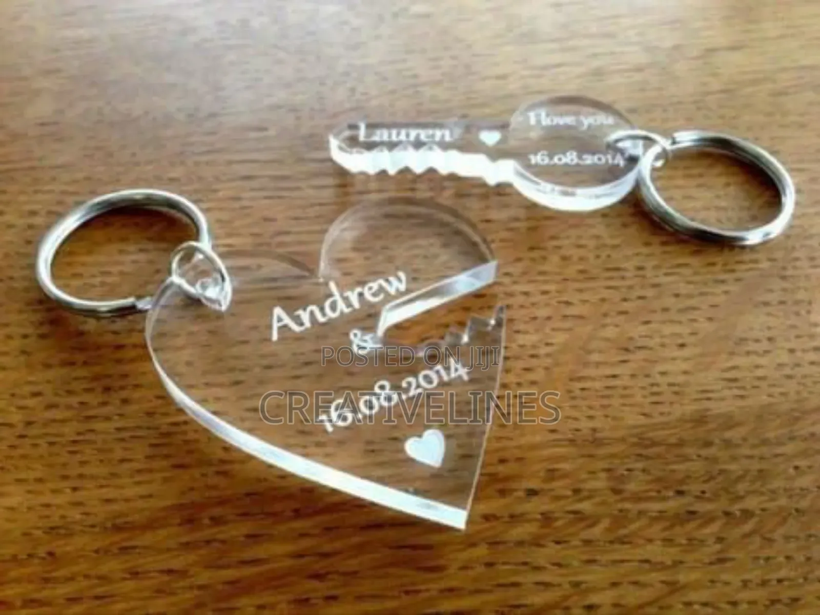 Personalised Crystal Keychain