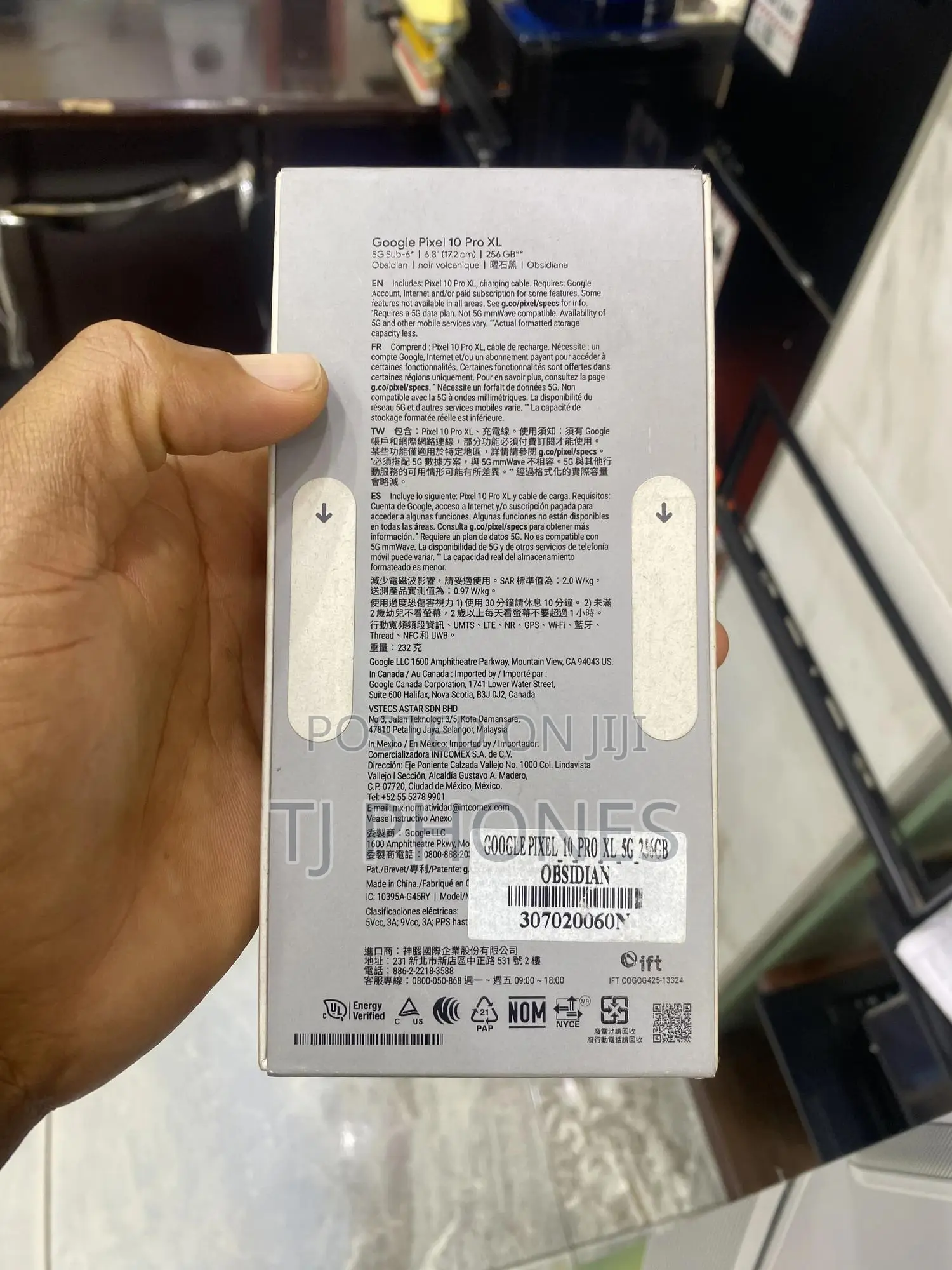 New Google Pixel 10 Pro XL 256 GB Black