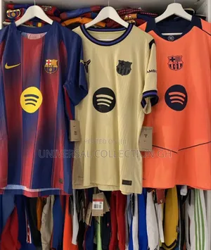 Barcelona Home, Away 3rd Jersey 2025/26