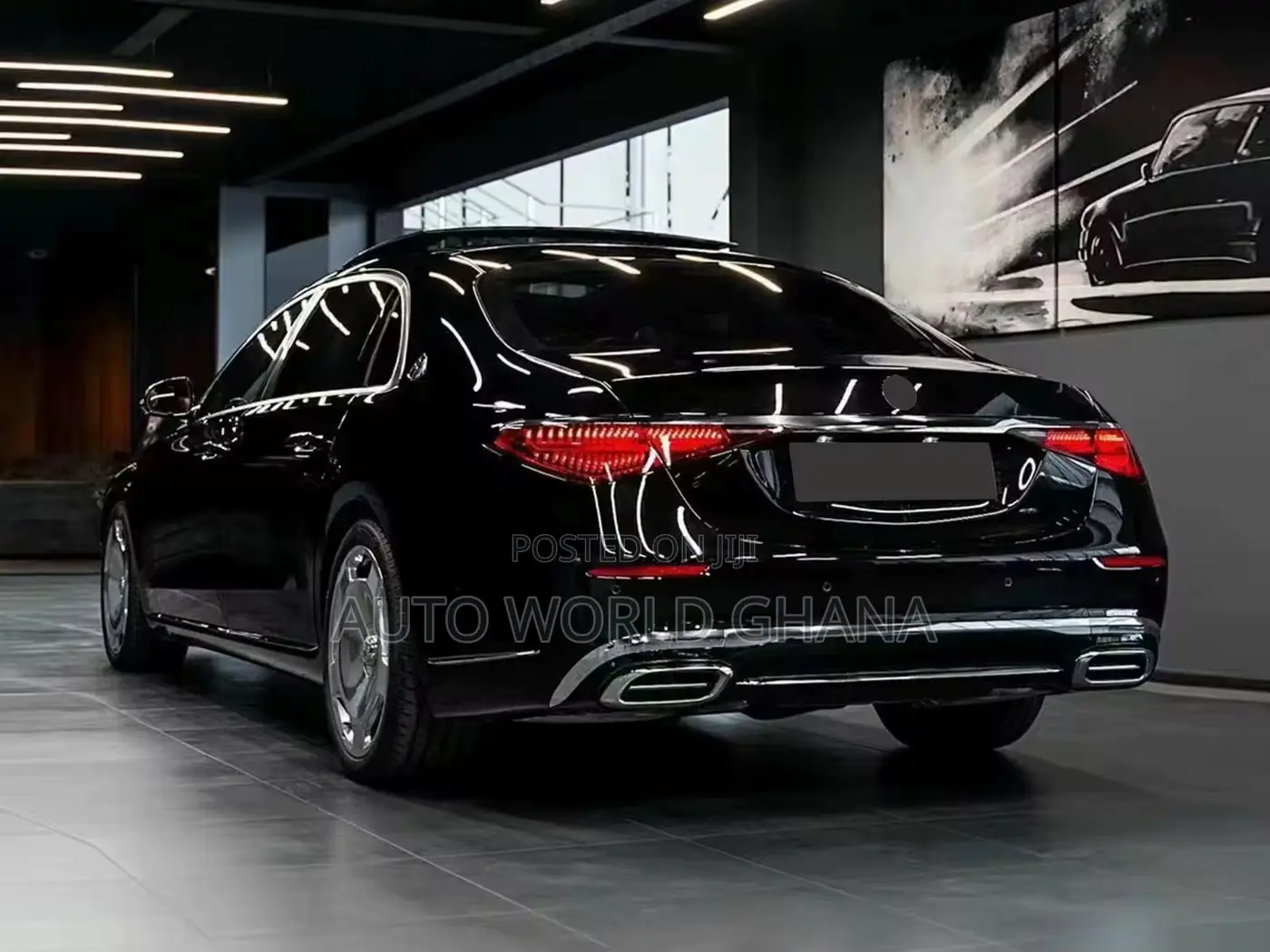 Mercedes-Benz W223 2021 2024 S Class Upgrade Kit to Maybach