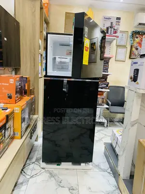 Available Now at Store Gn-b392pxgb.Double Door Fridge Black Lg 395l