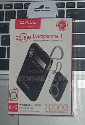 Oale Quality 10,000mah Powerbank (Supports Wireless Charging)