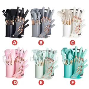 19 Pieces Silicone Ladle Set