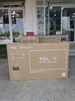 Modified Brand New TCL 50 Inches Qled Smart Google Tv Available