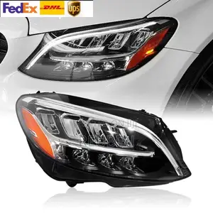 Mercedes C300 Headlight Pair