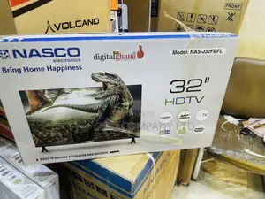 Home Entertainment With Nasco FHD 32 Inch Satellite and Digital Tv