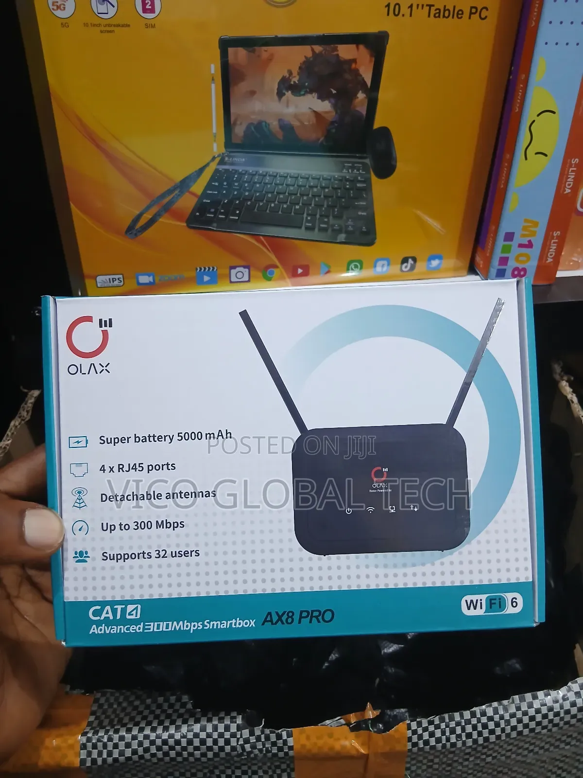 Olax 4g Ax8 Pro Sim Router