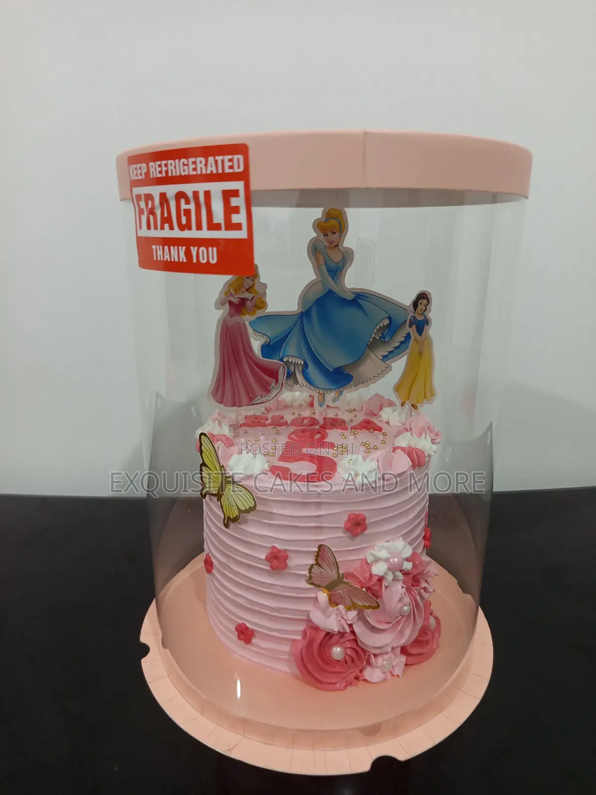Pink Character/Kids Cake