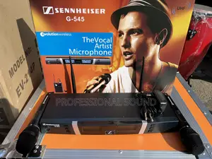 Sennheiser G-545 Dual Wireless Microphone System