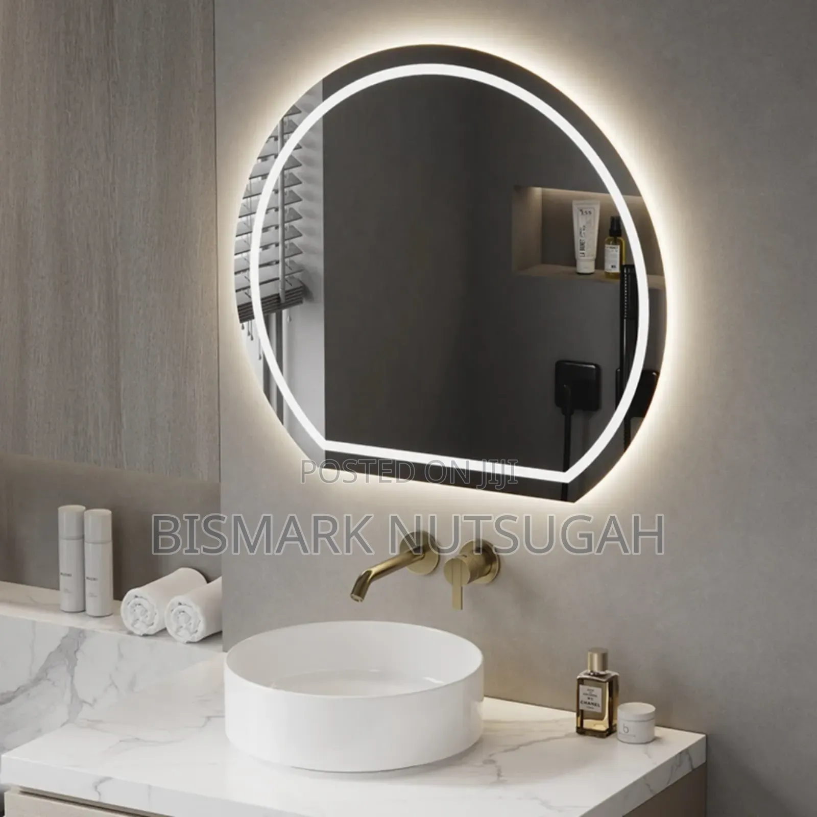 Smart Touch Screen Control Led Bathroom Mirror