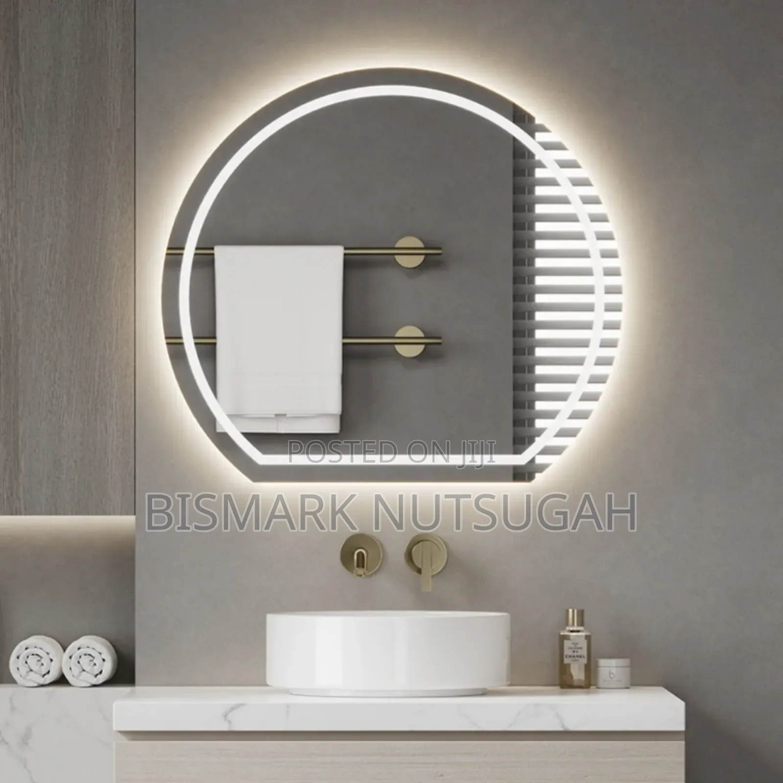 Smart Touch Screen Control Led Bathroom Mirror