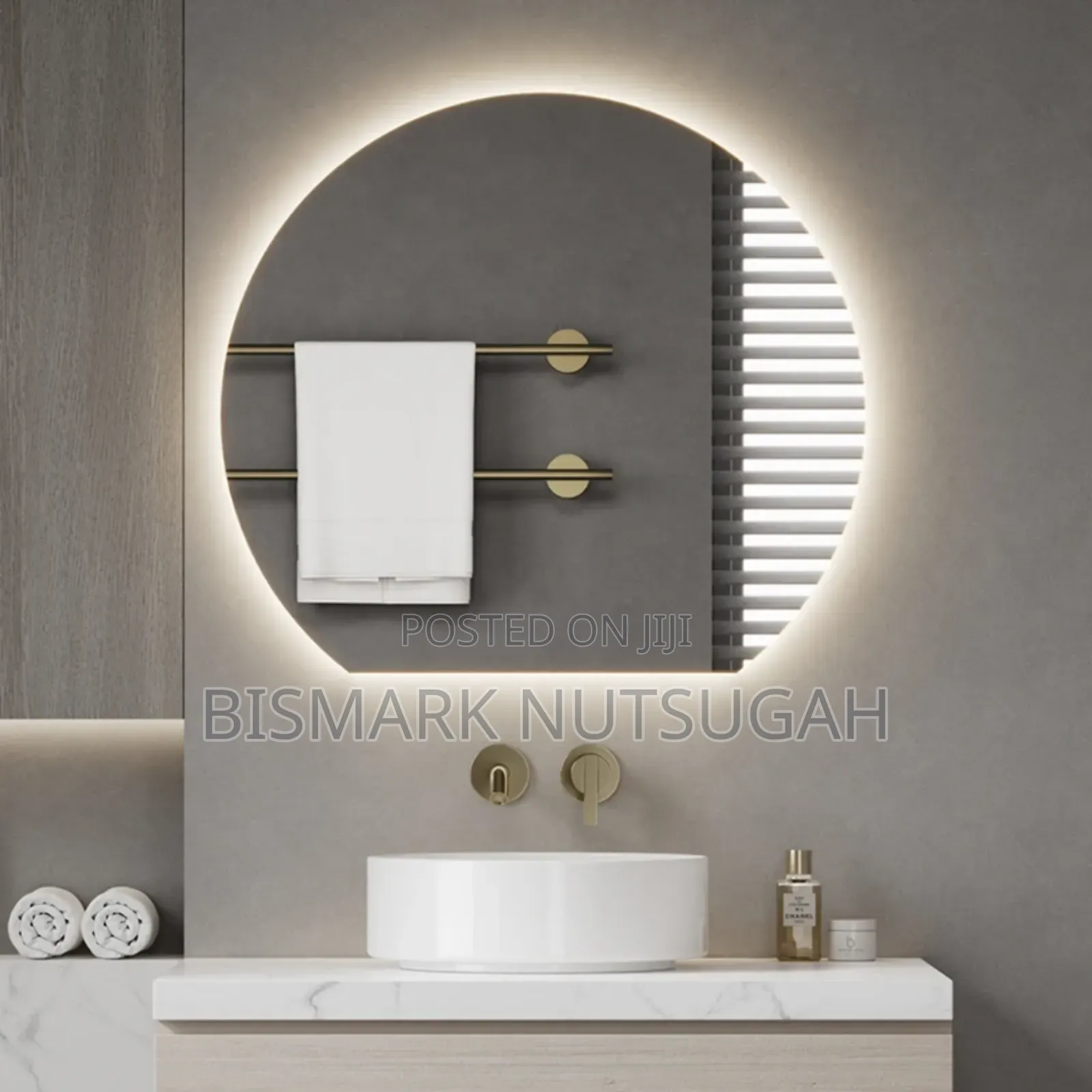 Smart Touch Screen Control Led Bathroom Mirror