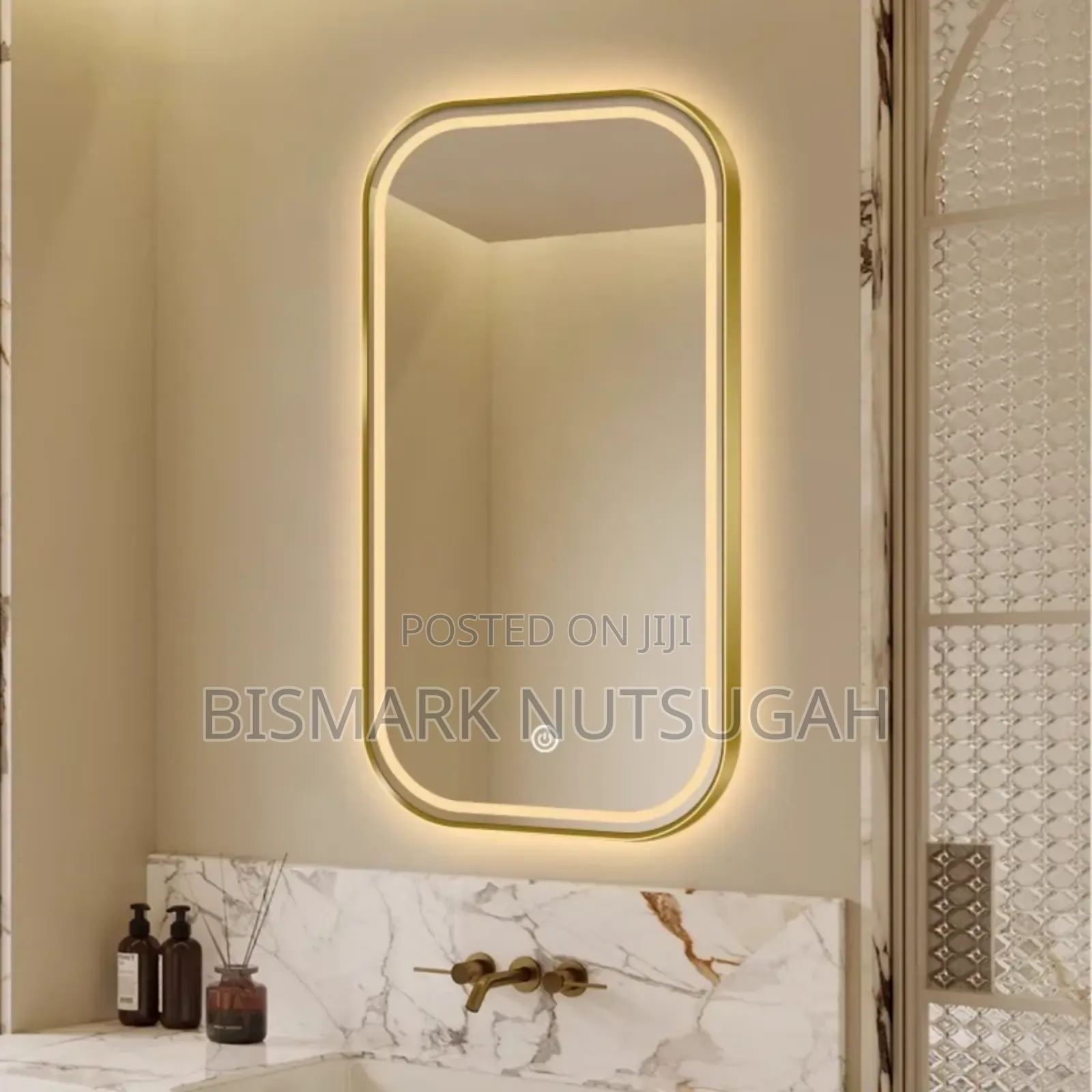 Smart Touch Screen Control Led Bathroom Mirror