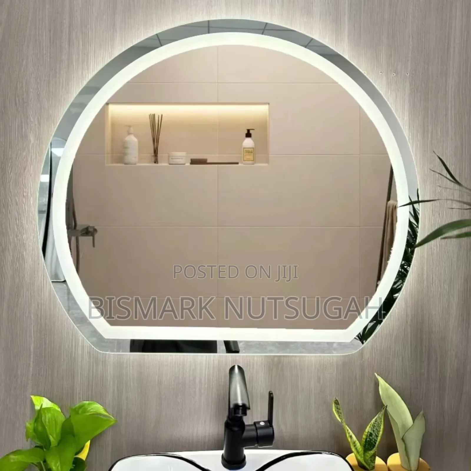Smart Touch Screen Control Led Bathroom Mirror