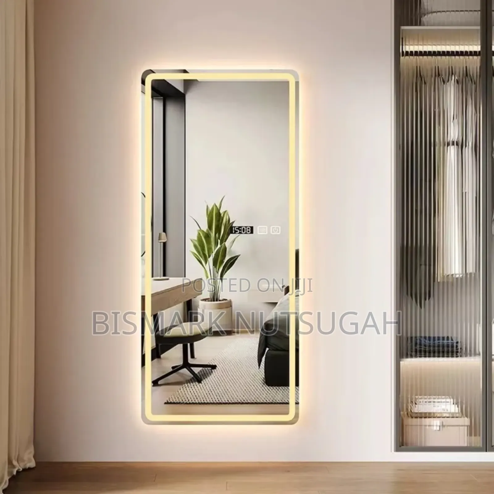 Smart Touch Screen Control Led Bathroom Mirror