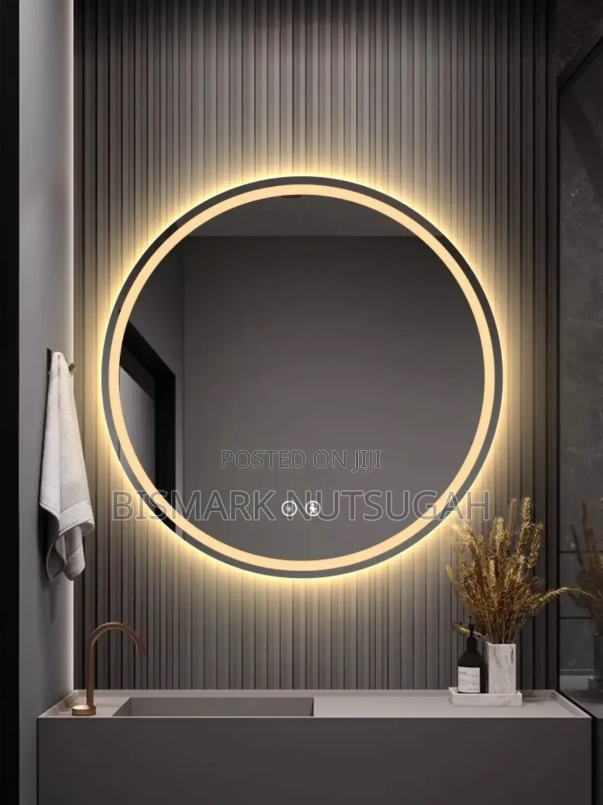 Smart Touch Screen Control Led Bathroom Mirror