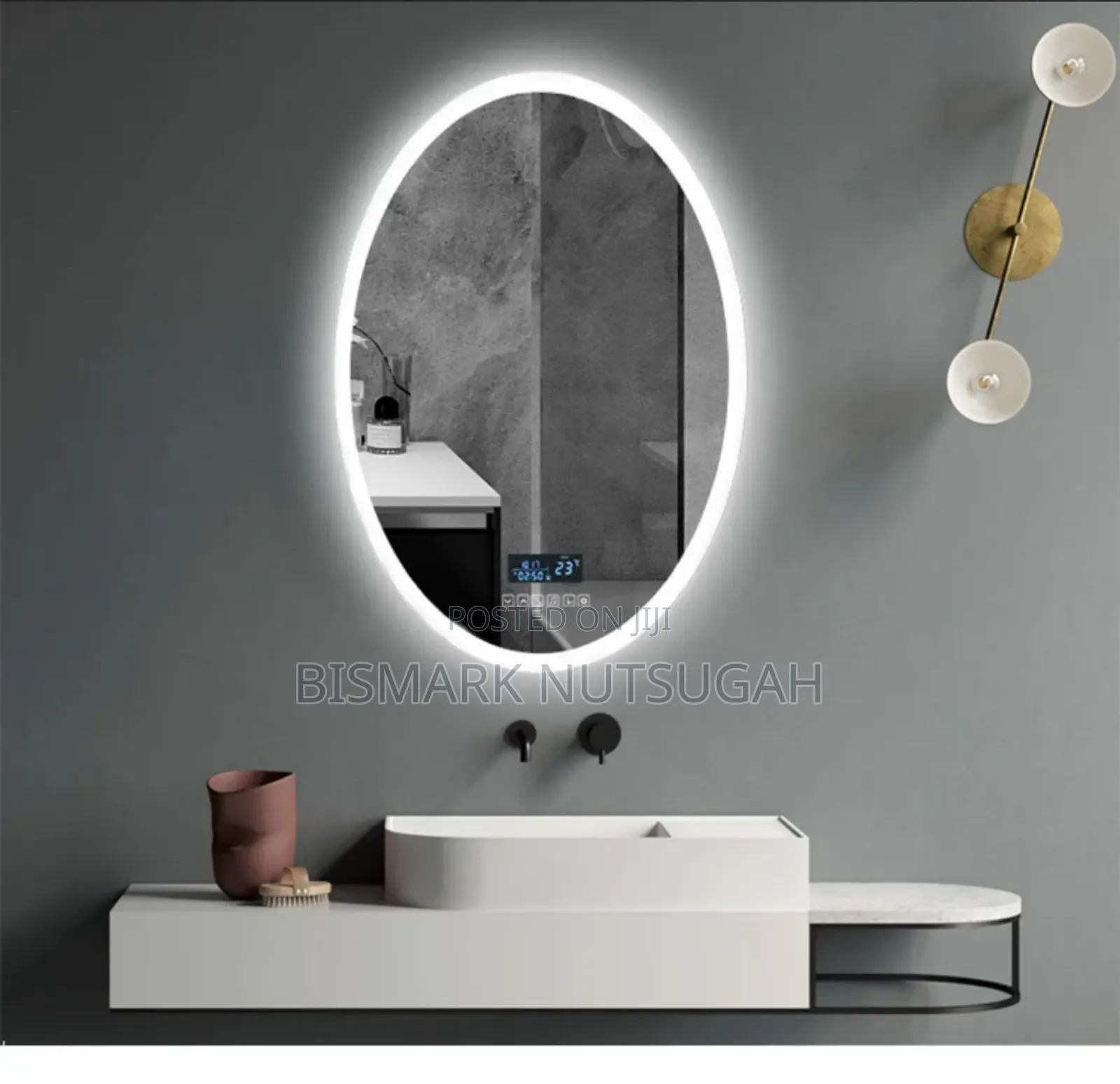 Smart Touch Screen Control Led Bathroom Mirror