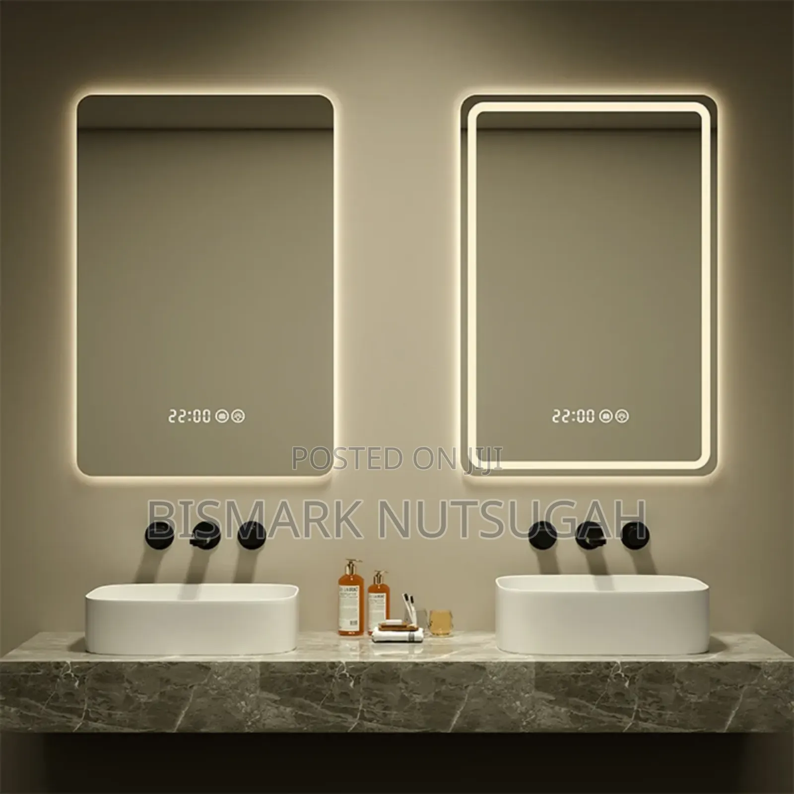 Smart Touch Screen Control Led Bathroom Mirror