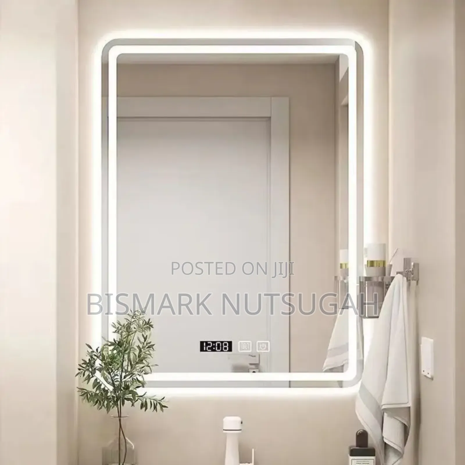 Smart Touch Screen Control Led Bathroom Mirror