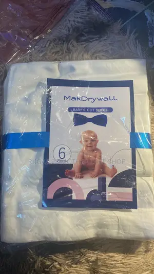 Baby Cot Sheet 6pcs