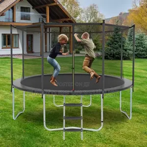10 Ft Trampoline With Net and Ladder