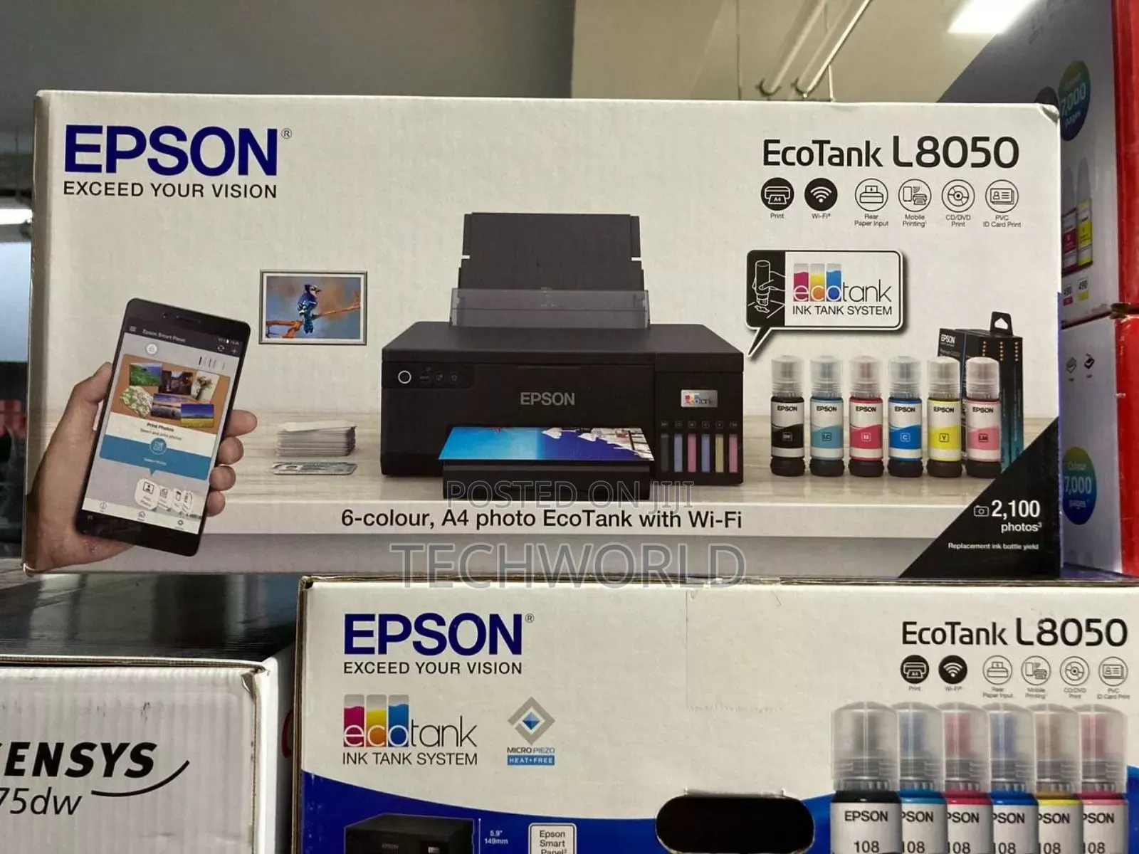 Epson Ecotank L8050 A4 Wi-Fi Printer
