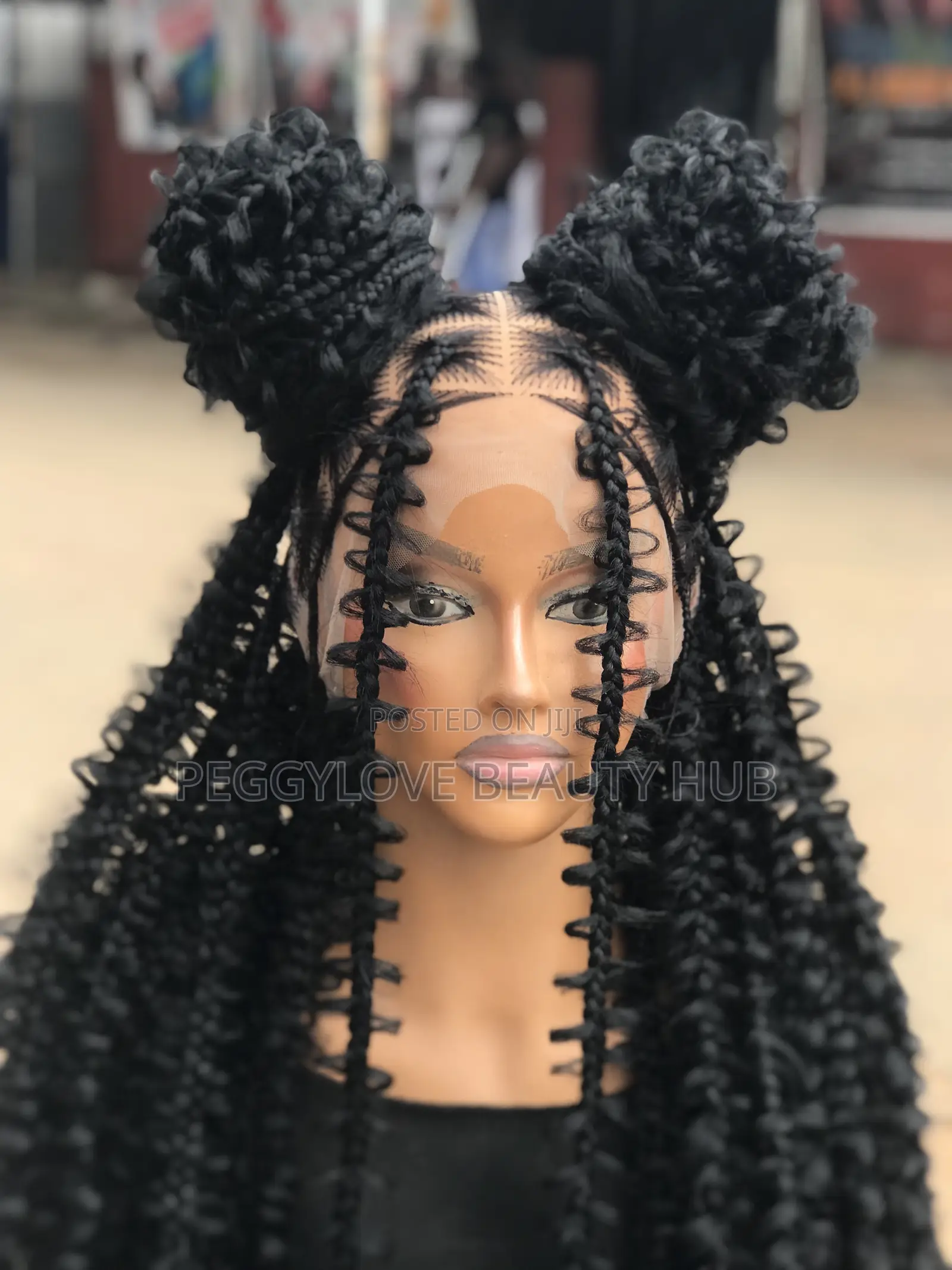 Butterfly 360 Braided Wig