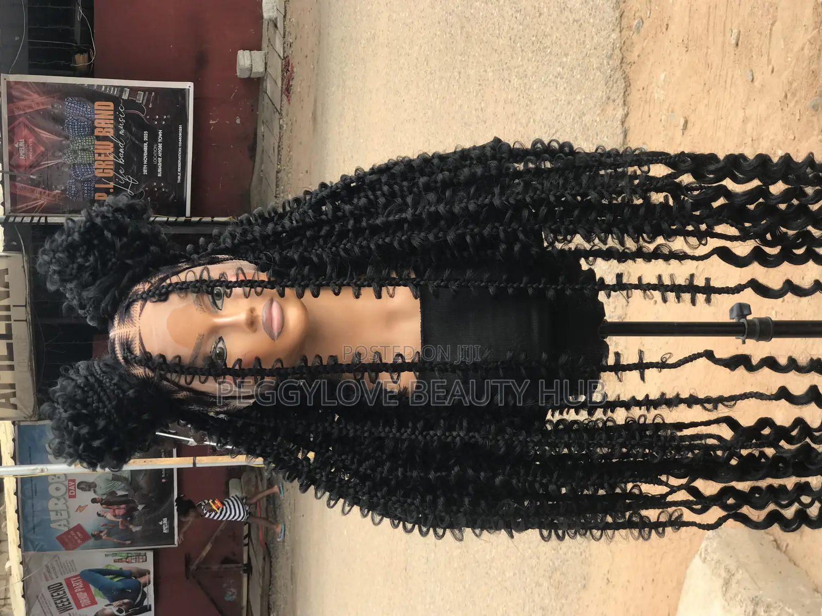 Butterfly 360 Braided Wig