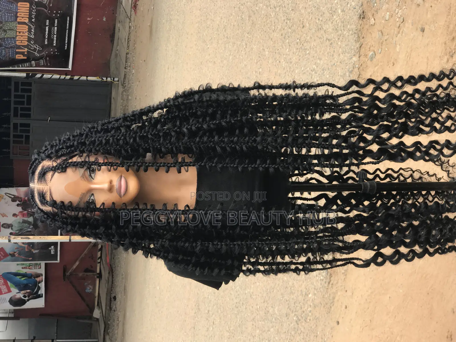 Butterfly 360 Braided Wig