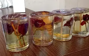 Red Rose Miss Coco Dried Bloom Aromatherapy Candle