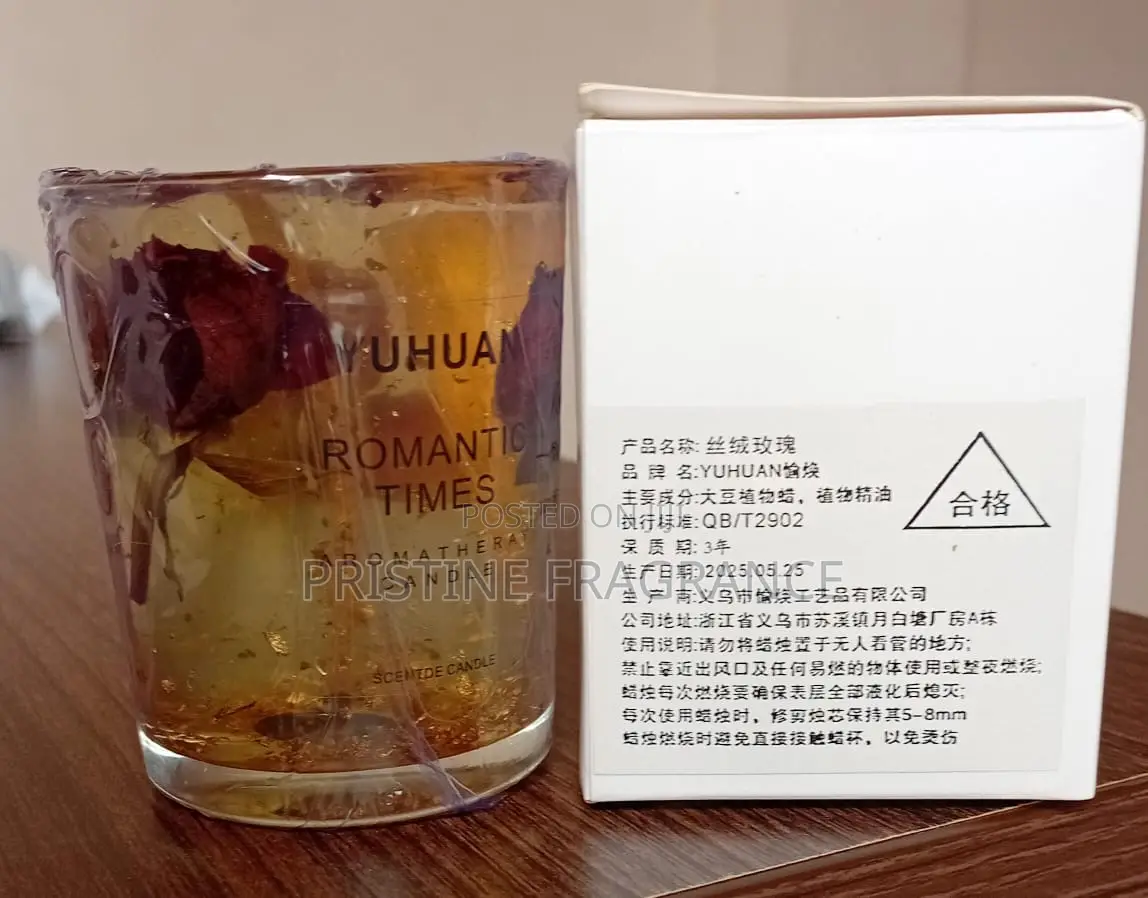 Miss Coco Dried Bloom Aromatherapy Candle