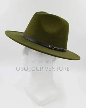 Angel! Army Green Green Fedora Hat for Every Season and All Occasions