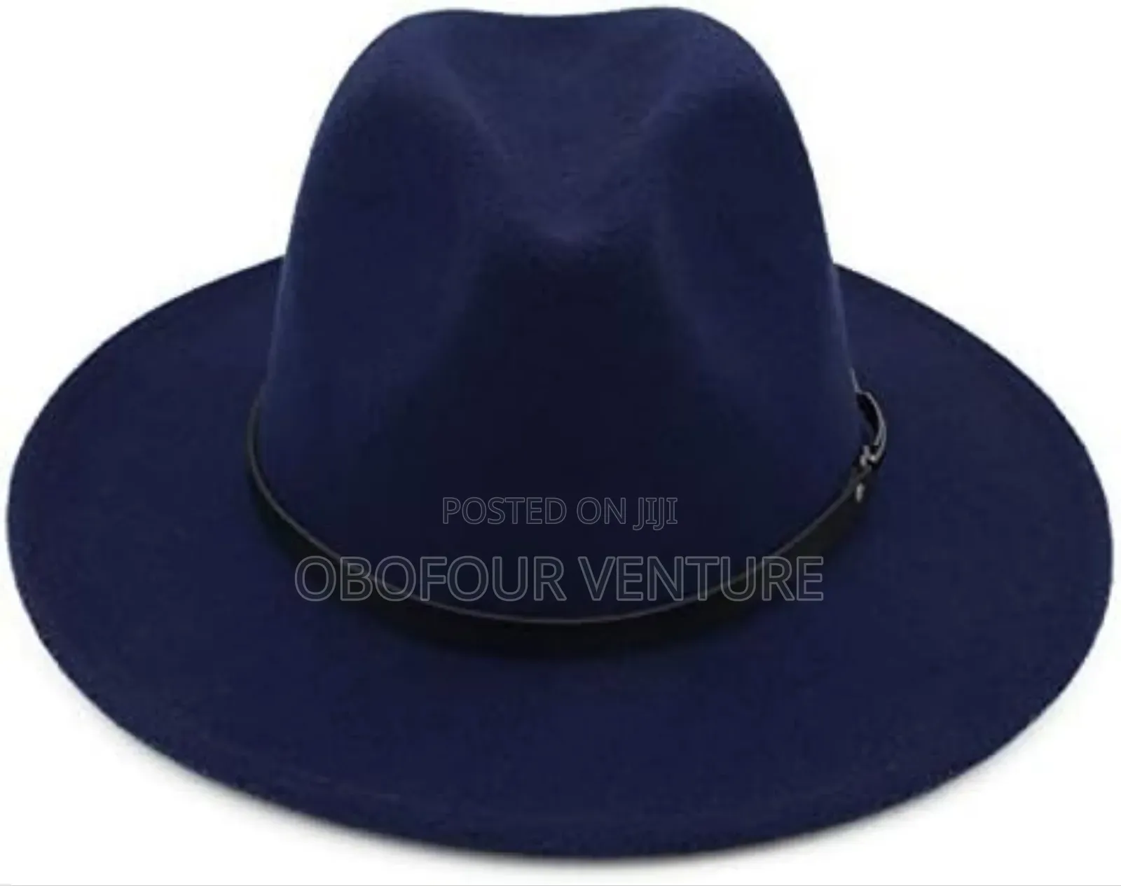 Angel Apparel! Navy Blue  Fedora Hat for All Occasions PPPLLLWWW