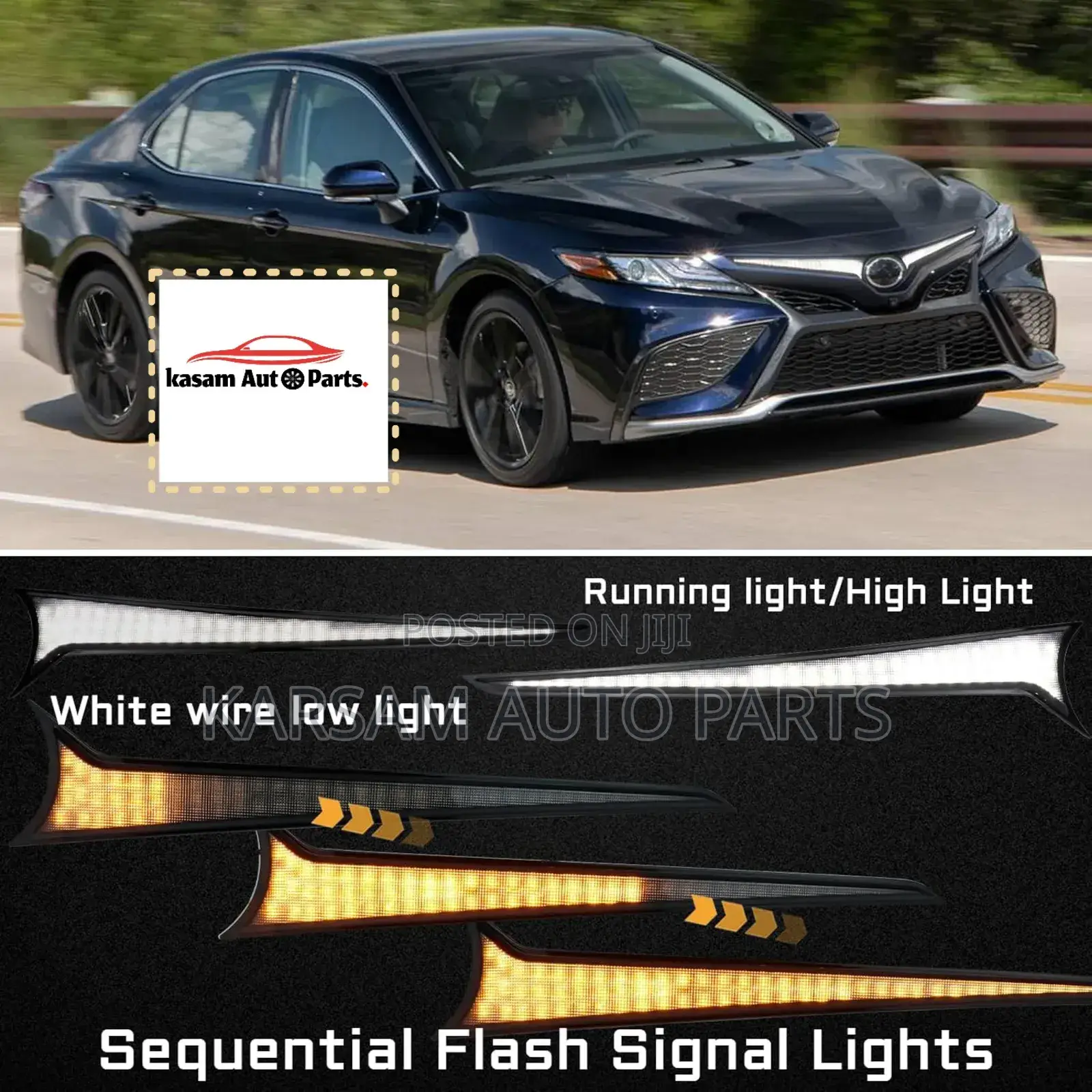 Toyota Camry Top Grill 2020-2023 Led Type