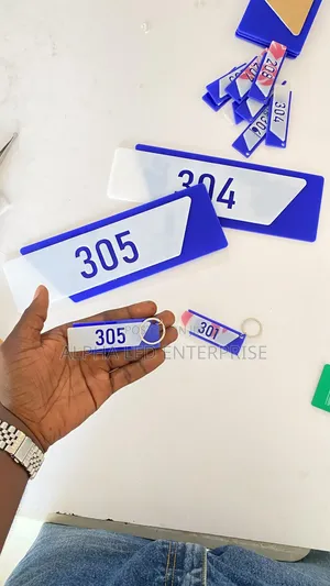 Acrylic Door Label