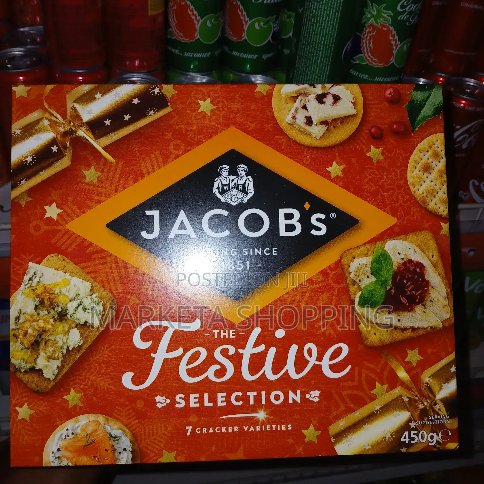 Jacobs Selections Crackers 450g