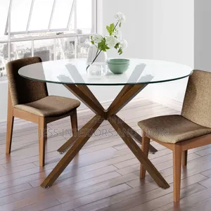 Dining Table( Glass Top)