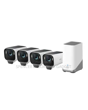 Four Pieces Camera and a Base Station (Eufy)