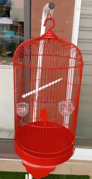 Portable Long Metal Bird Cage